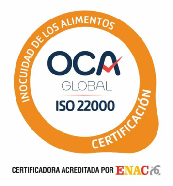 Certificado ISO 22000